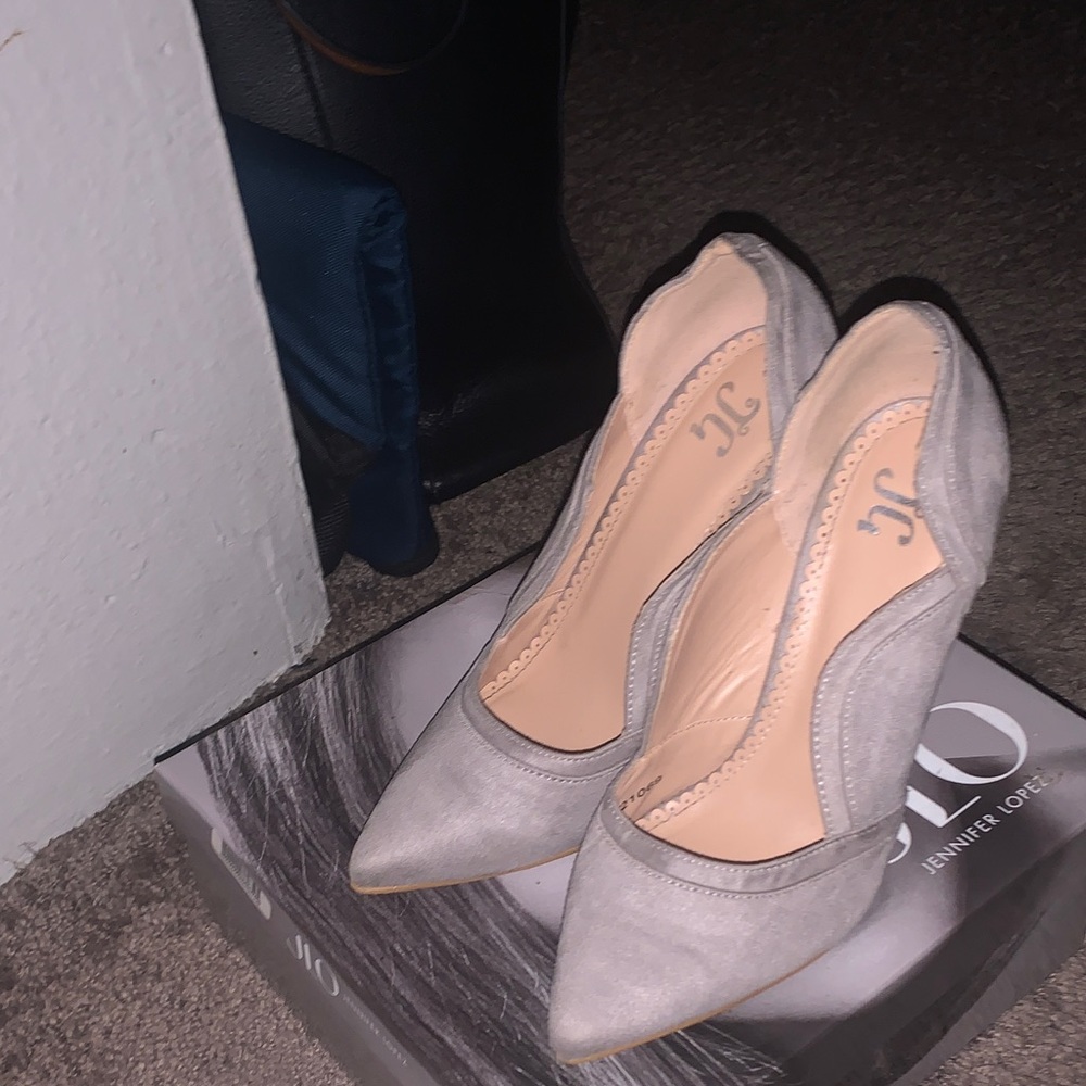 J. Garcia Elegant Gray Women's Heels - Picture 8 of 8